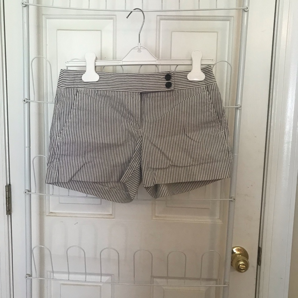 Striped J. crew shorts!